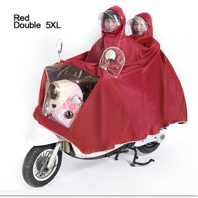 

Motorcycle Hooded Raincoat Bicycle Rain Capes Bike Rainsuit Portable Travel Camping Ponchos PVC Glue Raincoat