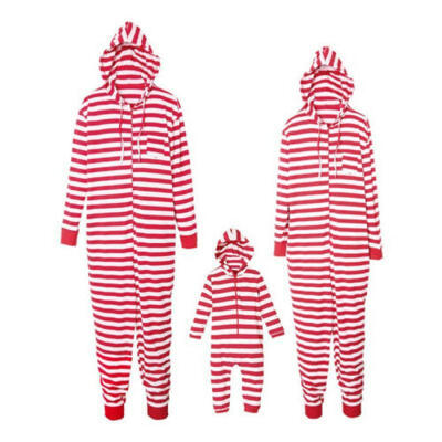 

US Christmas Family Pajamas Set Xmas Adult Women Kids Sleepwear Nightwear Red