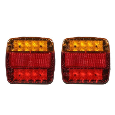 

2X 12V 26 LED Light Stop Tail Indicator Truck Trailer Van Bus 4x4 Pickup