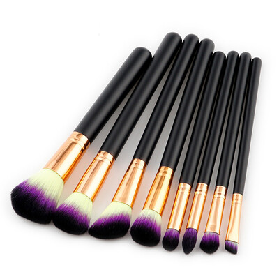 

〖Follure〗8PCS Cosmetic Makeup Brush Lip Makeup Brush Eyeshadow Brush