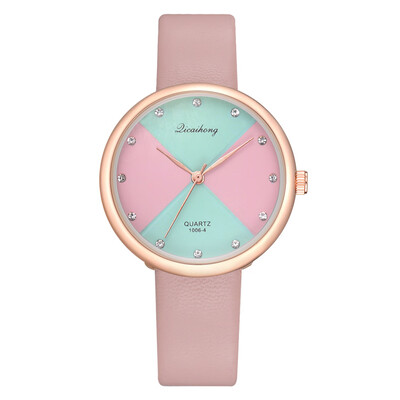

Watch girl watch casual fashion PU leather student quartz watch