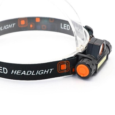 

1pc Mini USB Rechargeable Headlight Flashlight Camping Night Fishing Light