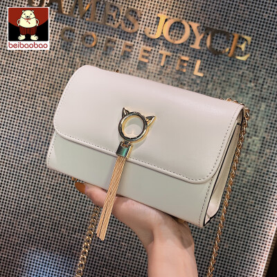 

On the new womens bag 2019 new fashion Korean version of the fashion retro single shoulder bag foreign style simple chain oblique