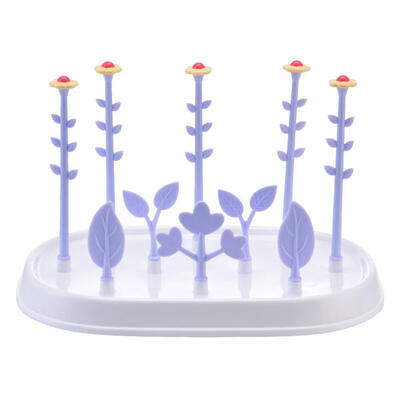 

Bottles Drain Rack Tree Shape Drying Rack Storage Nipple Shelf Baby Care