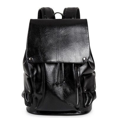 

Bag Fashion College Students Bag Computer Bag Personality Street Cover with Shoulder Bag Outdoor Travel Back