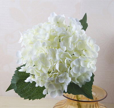 

FUNNYBUNNY Artificial Hydrangea Silk Flowers Arrangements Bunch Bridal Bouquet Wedding Bouquet for Home Garden Party Decoration