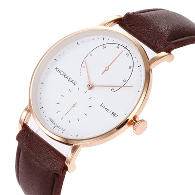 

Gobestart Luxury Watch Fashion Leather Watch For Mens Quartz Analog Wrist Watch