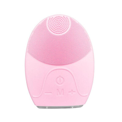 

Mini Silicone Rechargeable Sound Wave Electric Facial Cleaning Devices