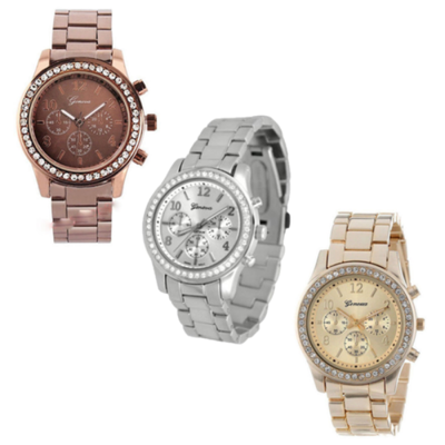 

Men Women Stainless Steel Gold Tone Skeleton Automatic Mechanical Wrist Watch