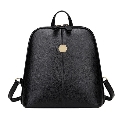 

New Fashion Women PU Leather Mini Backpack Rucksack Girls School Bag