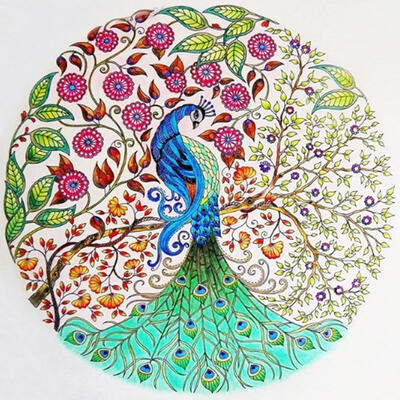 

5D DIY Full Drill Diamond Painting Peacock Cross Stitch Embroidery Kits