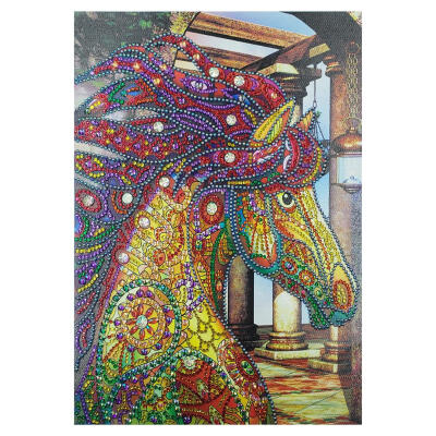 

5D DIY Special-shaped Diamond Painting Horse Cross Stitch Embroidery Mosaic