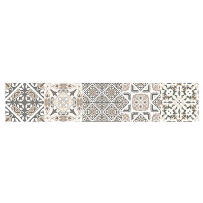 

Retro Flower Pattern Wall Stickers Home Tiles Background Decals Art Decor