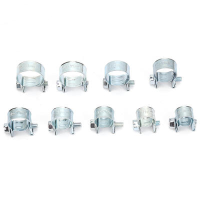

Greensen 135PCS Zinc Plated Mini Fuel Hose Clamps Line Tube Pipe Clips 8-18mm
