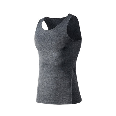 

YUERLIAN Mens training tight vest quick-drying&sweat-absorbing 1001 7008
