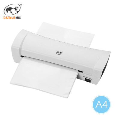 

OSMILE SL200 Laminator Machine Hot&Cold Laminating Machine Two Rollers A4 Size for Document Photo Picture Credit Card Home Sch