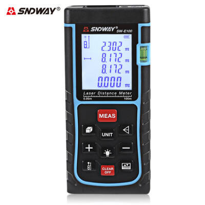 

SNDWAY SW - E100 100M Digital Laser Distance Meter with Lanyard Hole LED Screen