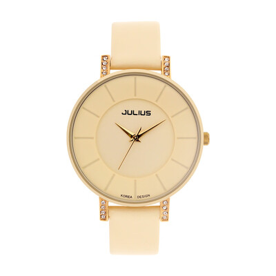 

Korean fashion belt female students simple waterproof large dial couple watches a pair of quartz watches