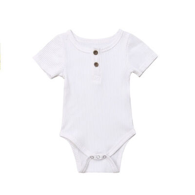 

Newborn Infant Baby Boy Girl Kid Knit Romper Jumpsuit Bodysuit Clothes Outfit