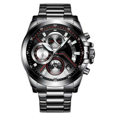 

C9016 Quartz Fashion Sports Stainless Steel Men Watch