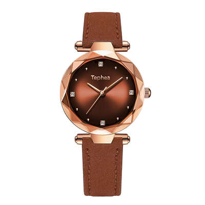 

Luxury Women Watches Fashion Colorful Leather Flower Surface Ladies Starry Sky Wristwatches Waterproof Clock Gift Drop Shipping