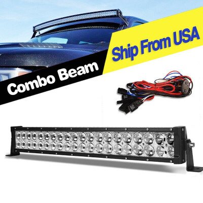 

280W Led Light Bar 22inch Offroad Spot Flood for Jeep Truck ATV 4x4 Wiring Kit