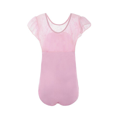 

YI QIAN WU lace butterfly sleeves dress dance clothes exercise clothes