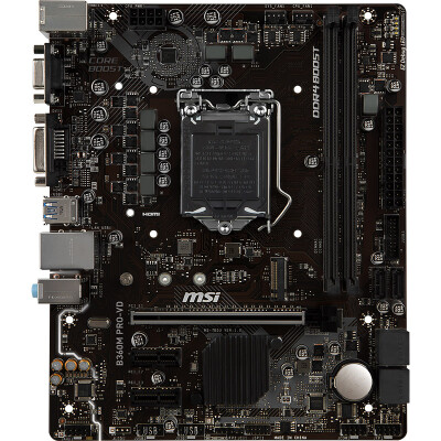 

MSI B360M PRO VD motherboard Intel B360LGA 1151