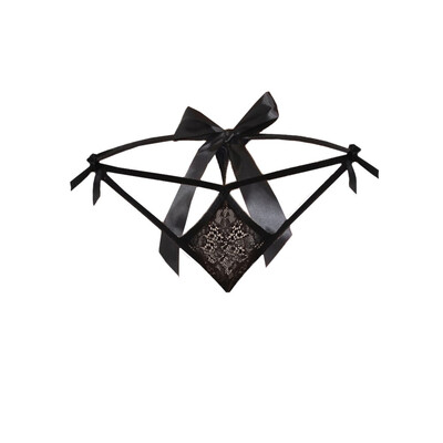 

Toponeto New Fashion Girl Sissy Women Sexy Lingerie G-string Bowknot Lace Underpants