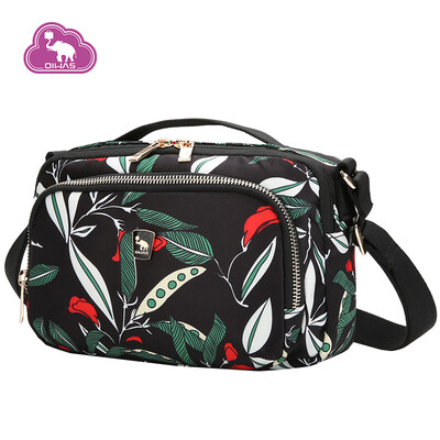 

AiWAS Messenger bag ladies personality fashion solid color shoulder bag light anti-splashing nylon small bag OCK1685 pod color