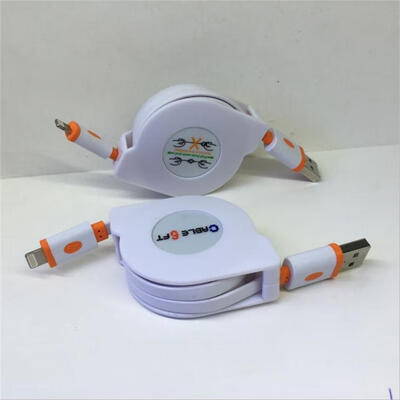 

Retractable Lightning Cable 2A Quick Charge Cord For IPHONE -1m