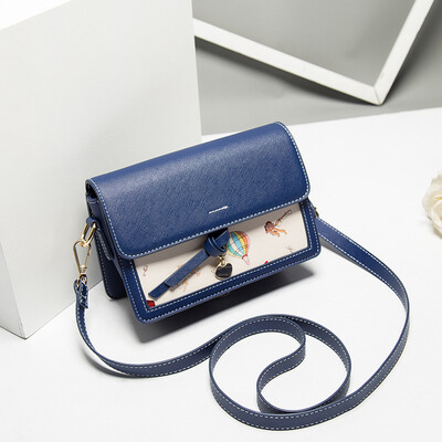 

Summer ins girls on the tide Korean version of girls single shoulder slant bag fashion students
