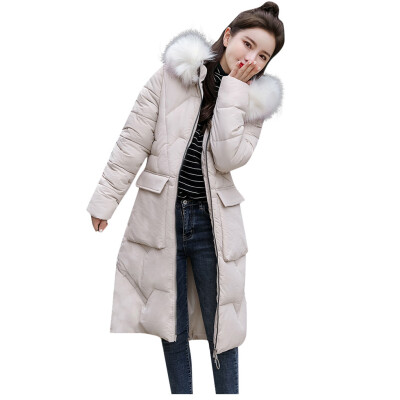 

Toponeto Women Winter Warm Hooded Thick Faux Fur Warm Slim Jacket Long Overcoat Coat