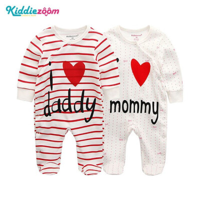 

2PCSLot Babywear Bodysuits Baby Girls Clothes Unicorn Little Devil Clothing Sets Baby Boys Clothes For Babies Rompers Cotton