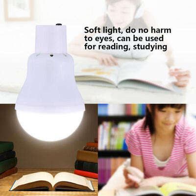 

Greensen Portable 12LED Solar Powered Light Bulb Lamp Outdoor Camping Yard Emergency Lighting