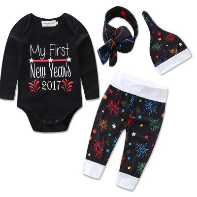 

Soft Newborn Infant Baby Girl Outfits Clothes Set Romper BodysuitPants Leggings