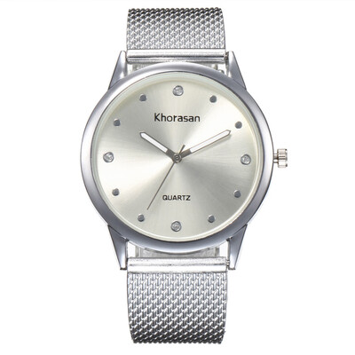 

New ladies simulation plastic mesh belt watch female models simple