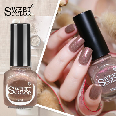 

sweetcolor Low Light Therapy CP-A28 12ml Soft Water Candy Pink French Raw Nail Polish High Brightness Quick Drying Long Lasting Easy To Remove