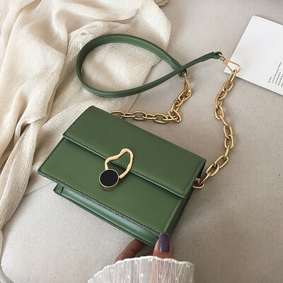 

High-end versatile foreign gas chain bag female bag 2019 new fashion shoulder bag summer small fresh slanting small bag