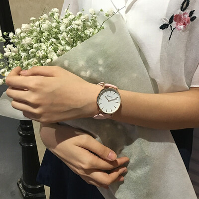

Watch Girls Student Korean Edition Simple Fashion Simple Origin Home Watch Plate Small Fresh Lovely Girls Honey Watch