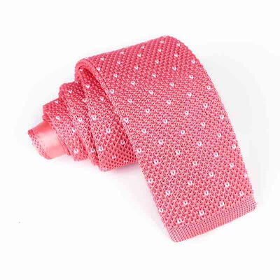 

Mens Knit Tie Japanese Polyester Flat Tie Hong Kong Style Casual Fashion Narrow Tie Unisex