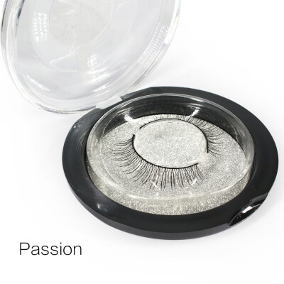 

〖Follure〗1 Pairs Thick Long Cross Party False Eyelashes Black Band Fake Eye Lashes