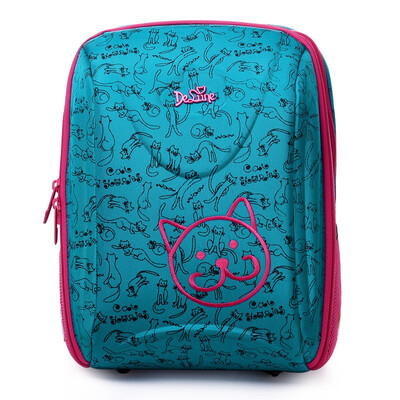 

Delune 2018 Ergonomic Cartoon Kids Back to school Anatomic School Bag Satchel