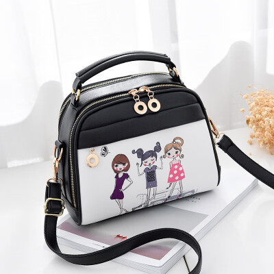 

Female bag 2018 new wild small square bag summer personality single shoulder Messenger bag Korean version of the tide bag female one generation