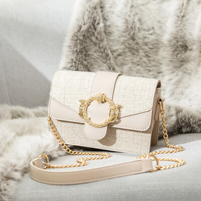 

Yang Qiao Female Xiaofang Bao Han Edition Single Shoulder Baosen Series Inclined Bag ins Female Bag