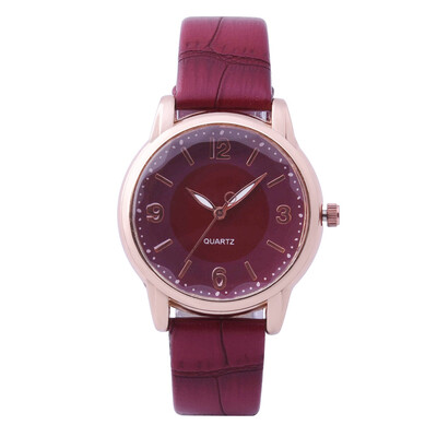 

European&American ladies irregular belt quartz watch student digital watch female models