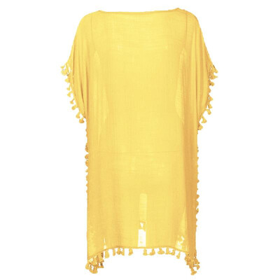 

New Women Loose T-shirt Ruched V-Neck Batwing Short Sleeves Solid Casual Top