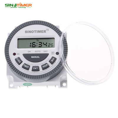 

SINOTIMER 220V LCD Digital Multipurpose Programmable Control Power Timer Switch