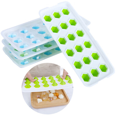 

Toponeto 4pc New Silica gel Diamond Ice Cubes Ice Tray DIY Mould Pudding Jelly Mold