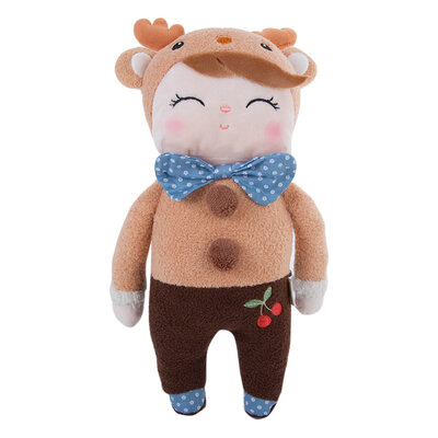 

Metoo Sweet Cartoon Animal Design Stuffed Babies Plush Toy Doll for Kids Birthday Christmas Gift